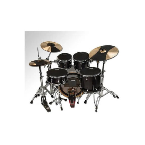 Pads Silenciadores Ahogador Pbatería Evans Sound Off Fussion Negro