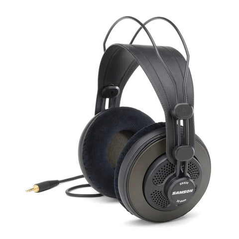 Audífonos Over-ear Samson Sr850 Gamer Con Cancelación De Ruido Negro