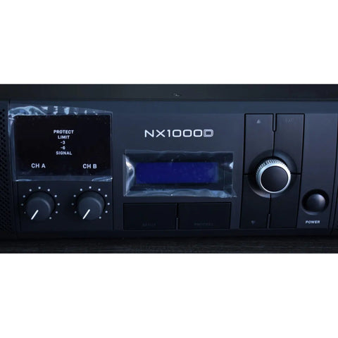Amplificador De Potencia 1000w C/dps, Behringer Nx1000d Negro 1000 W