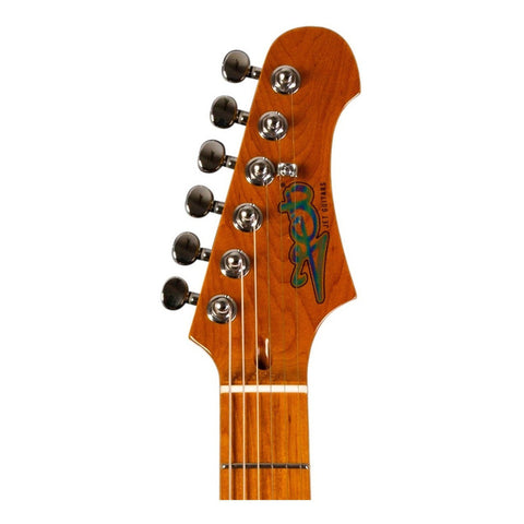 Guitarra Eléctrica Jet Guitars Js450 Hss Azul Transparente Orientación De La Mano Diestro