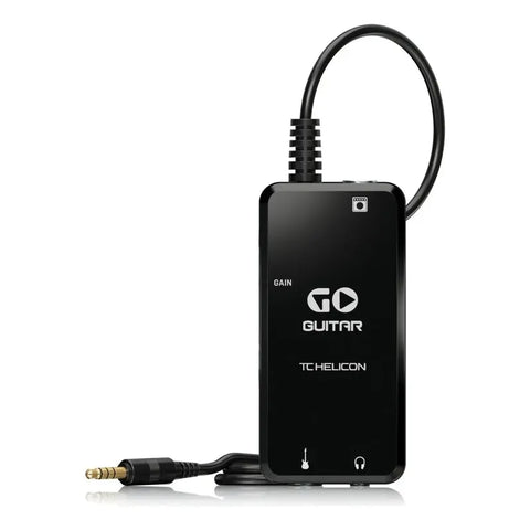 Interfaz Tc Helicon Go Guitar Para Guitarra Ios Android Con Salida Auriculares