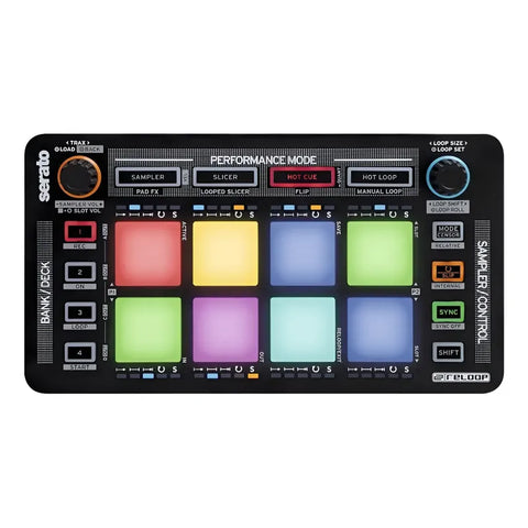 Controlador Modular De Pad De Batería Serato Dj Reloop Neon Negro