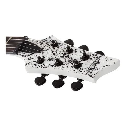 Guitarra Eléctrica Schecter C-1 Ink Bomb Diestro Blanco Ébano