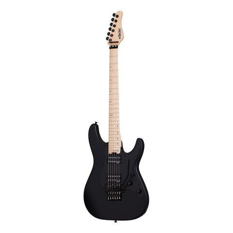 Guitarra Eléctrica Schecter Sun Valley Super Shredder Fr Caoba Emg Floyd Rose Diestro Satin Black Arce