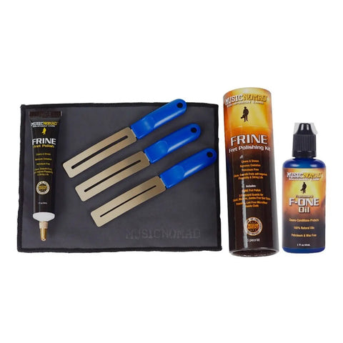 Kit Para Cuidado De Trastes Diapasón Music Nomad Mn144