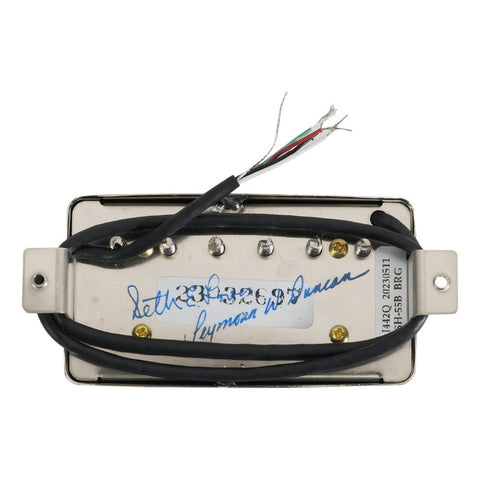 Seymour Duncan Sh-55b Seth Lover 4c Pastilla Puente Guitarra Color Niquelado