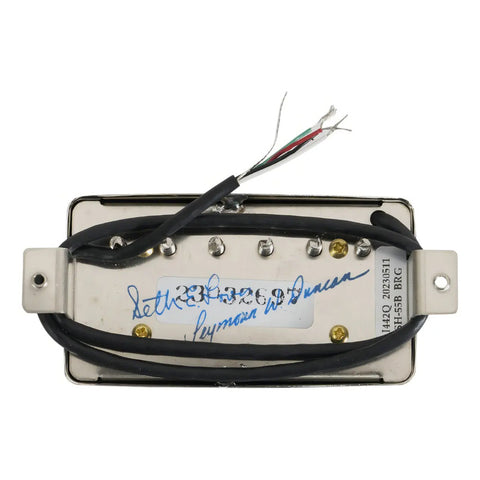 Seymour Duncan Sh-55b Seth Lover 4c Pastilla Puente Guitarra Color Niquelado