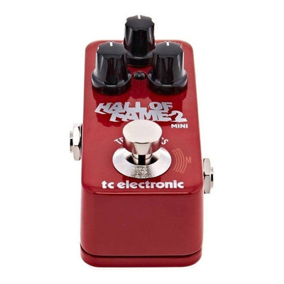 Pedal De Efecto Tc Electronic Hall Of Fame 2 Mini Reverb Rojo