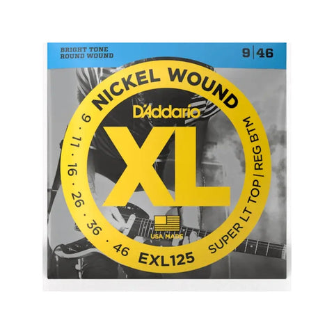 Juego De Cuerdas Para Guitarra Eléctrica Daddario Exl-125