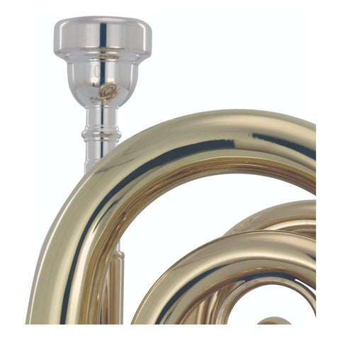 Trompeta De Mano En Bb Acabado De Latón Wesner Ptp2000-l