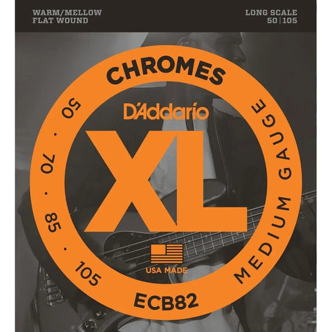 Juego De 4 Cuerdas Para Bajo Eléctrico Daddario Ecb82