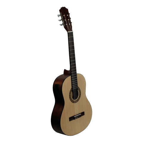 Guitarra Clásica Electro Acústica La Sevillana A-2eq Os Abeto