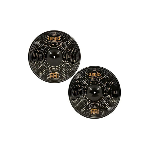 Hi Hats Meinl 15 Pulgadas Classics Custom Dark B10 Aleación