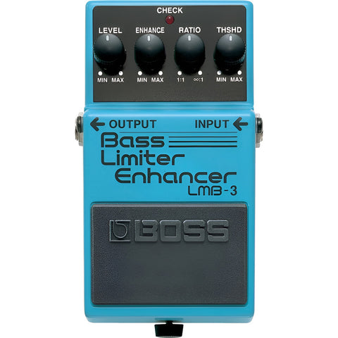 Pedal Compacto P/bajo Bass Limiter Enhancer, Boss® Lmb-3 Azul