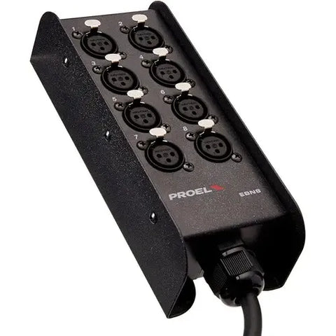 Proel Ebn-8 Snake Víbora 8 Entradas 15 Mts