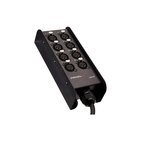 Proel Ebn-8 Snake Víbora 8 Entradas 15 Mts