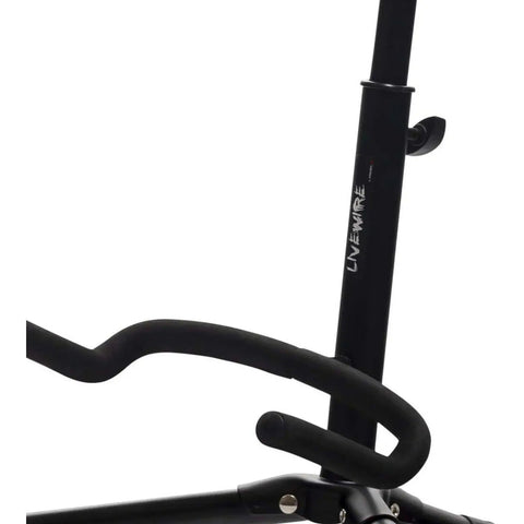 Soporte Base P/guitarra Revestidos De Caucho, Proel Lwgs20 Negro