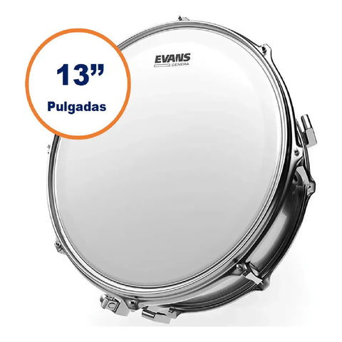 Evans B13gen Parche Golpe Tarola 13 Pulgadas Coated 1 Capa