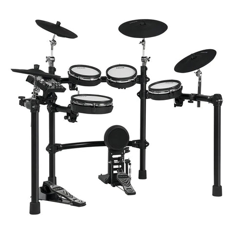 Batería Eléctrica Nux Dm-7x Usb Midi Platillos Pedales Malla 9 Cuerpos