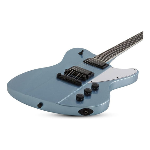 Guitarra Eléctrica Schecter Ultra Pelham Blue Color Azul Acero Orientación De La Mano Diestro Ébano