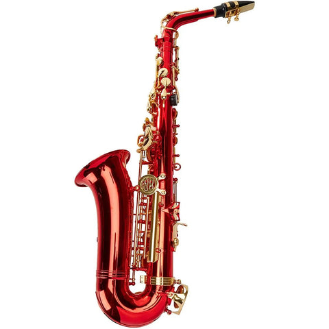 Saxofón Alto Tonalidad Eb Acabado Rojo Roy Benson As-202r Rojo