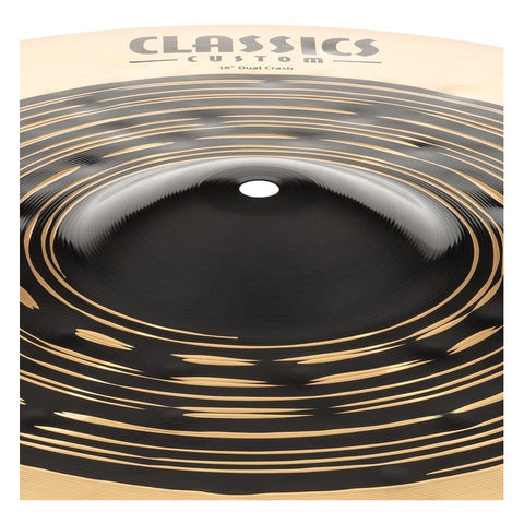 Platillo Crash Dual De 18 Pulgadas Meinl Cc18duc