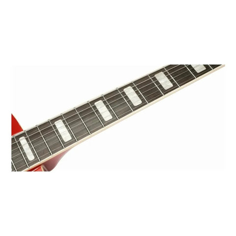 Guitarra Mars Eléctrica Mod. Archtop P90 Diestro Rojo Maple