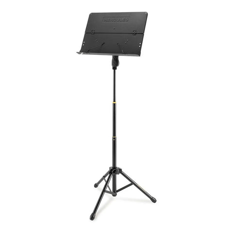 Hercules Bs408b Plus Atril Partitura Base Soporte Stand Pro