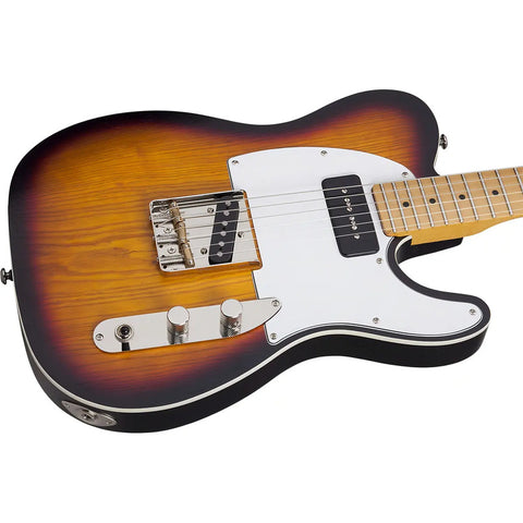 Guitarra Eléctrica Schecter Telecaster Sunburst 3-tone Orientación De La Mano Diestro