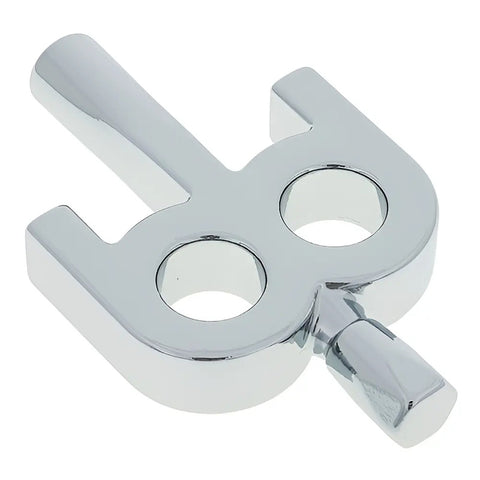 Llave Afinación Batería Meinl Sb500 Plateada Mango Grande