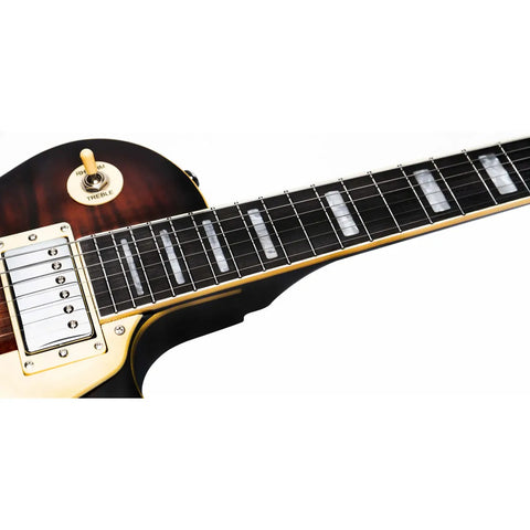 Guitarra Mars Electrica Mod. Lp Traditional Diestro Violin S Diestro Violin Sunburst Palo De Rosa