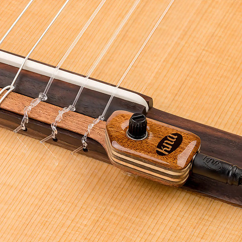 Pastilla Portátil Para Guitarra Flamenca O Clásica Kna Ng-2 Marrón