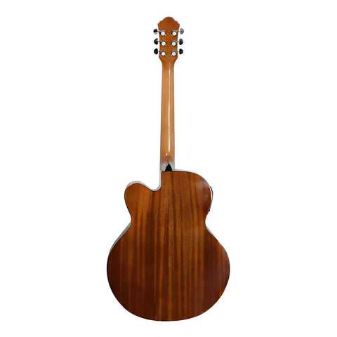 Guitarra Electroacústica La Sevillana Ju-340ceq Abeto Nat Color Natural