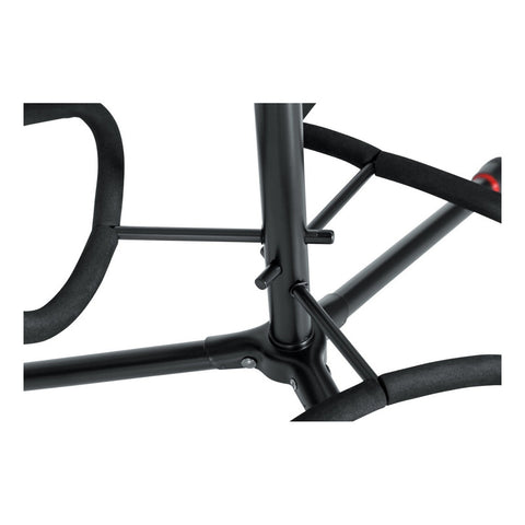 Soporte Gator De Piso Triple Para Guitarras Bajos Metal Negro 86cm