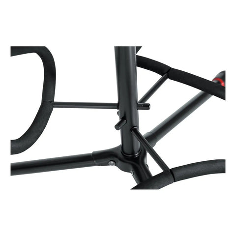 Soporte Gator De Piso Triple Para Guitarras Bajos Metal Negro 86cm
