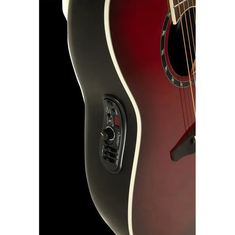 Guitarra Electroacústica Ovation 2771ax-ccb-g Cherry Burst Rojo Diestro
