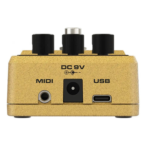 Pedal Simulador De Amplificadores Nux Nca-1 Amp Core Studio Dorado