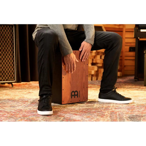 Cajon Headliner Ajustable Modelo Hcaj-1awa - Fresno Blanco Americano Teñido