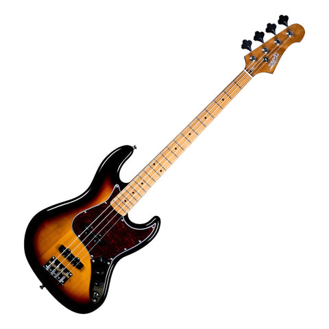 Bajo Eléctrico Clásico Jb Jet Guitars Jjb-300 Diestro Sunburst Sunburst 4