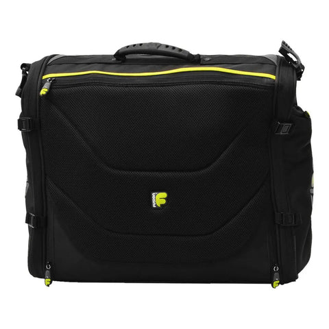 Mochila Profesional Dj Fusion Sa-02 Negra Para Mezcladora Y Accesorios Negro