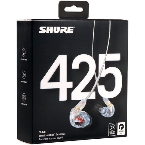 Audifonos Sound Isolating Con 2 Micro-drivers Shure Se425-cl Negro