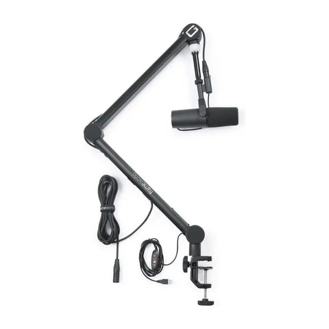 Soporte Micrófono Transmisión Frameworks Gfwmicbcbm4000 Negro