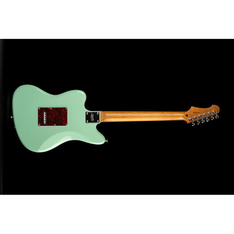 Guitarra Tipo Jaguar Jazz Master Jet Guitars Jj-300p90 Green Diestro Agua Maple
