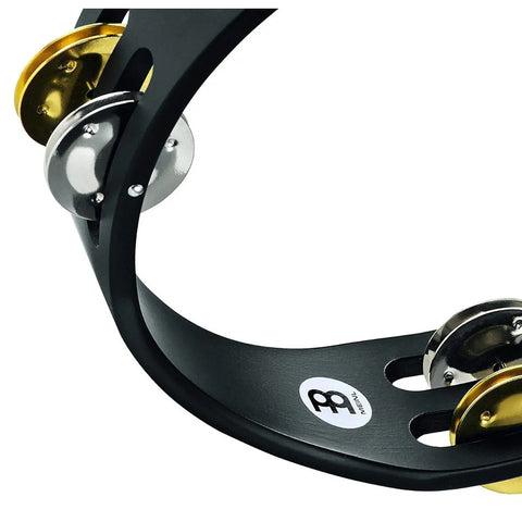 Pandero Cuerpo De Madera Crotalos Acero/laton Meinl Cta2m-bk Negro