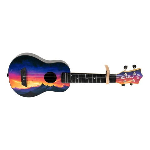 Capodastro Dorado Con Resorte Para Ukeleles Flight Fc