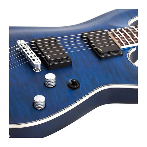 Schecter Hellraiser C-1 Stratocaster Diestro Violeta Oscuro Ébano