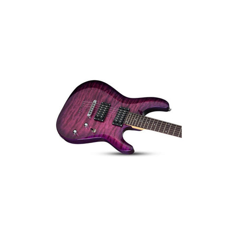 Guitarra Eléctrica Magenta Electrico Schecter C6 Plus Ema Diestro Electric Magenta Palo De Rosa