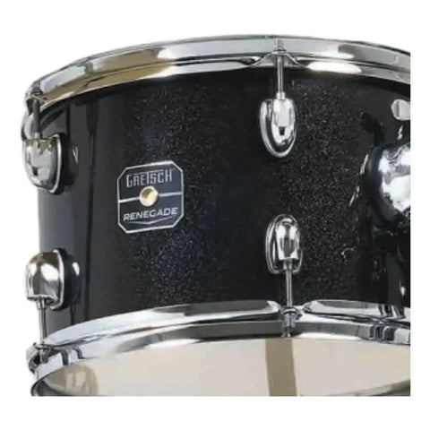 Batería Acústica Gretsch Renegade Rge625 Negro Revestida