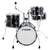 Batería Acústica De 5 Pzas Negro Trans, Sonor Aq2 Safari Set