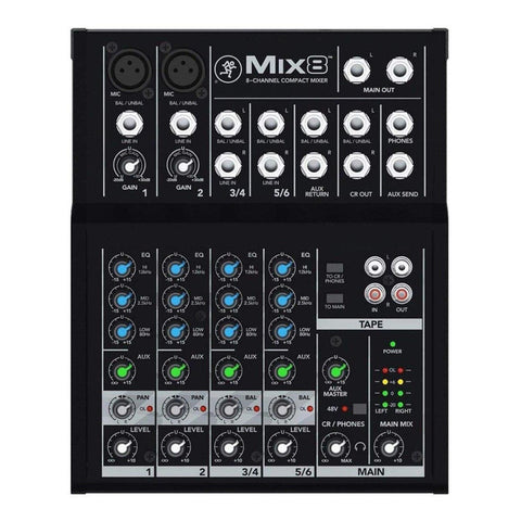 Consola Mackie Mix8 De Mezcla